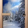 Дверь для саун с фотопечатью А081